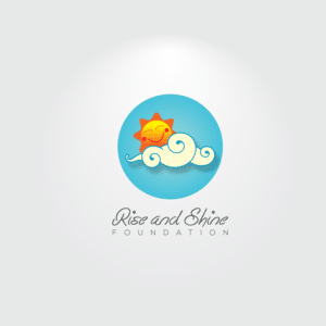 RISE AND SHINE FOUNDATION LOGO- DESIGNED BY FIVENSON STUDIOS GRAPHIC DESIGN AND WEB DESIGN STUDIOS IN MICHIGAN
